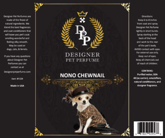 No No Chewnail  Designer Pet Perfume